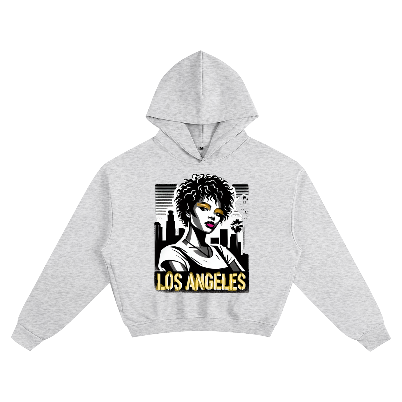 QUEEN -Sunfade Boxy Hoodie