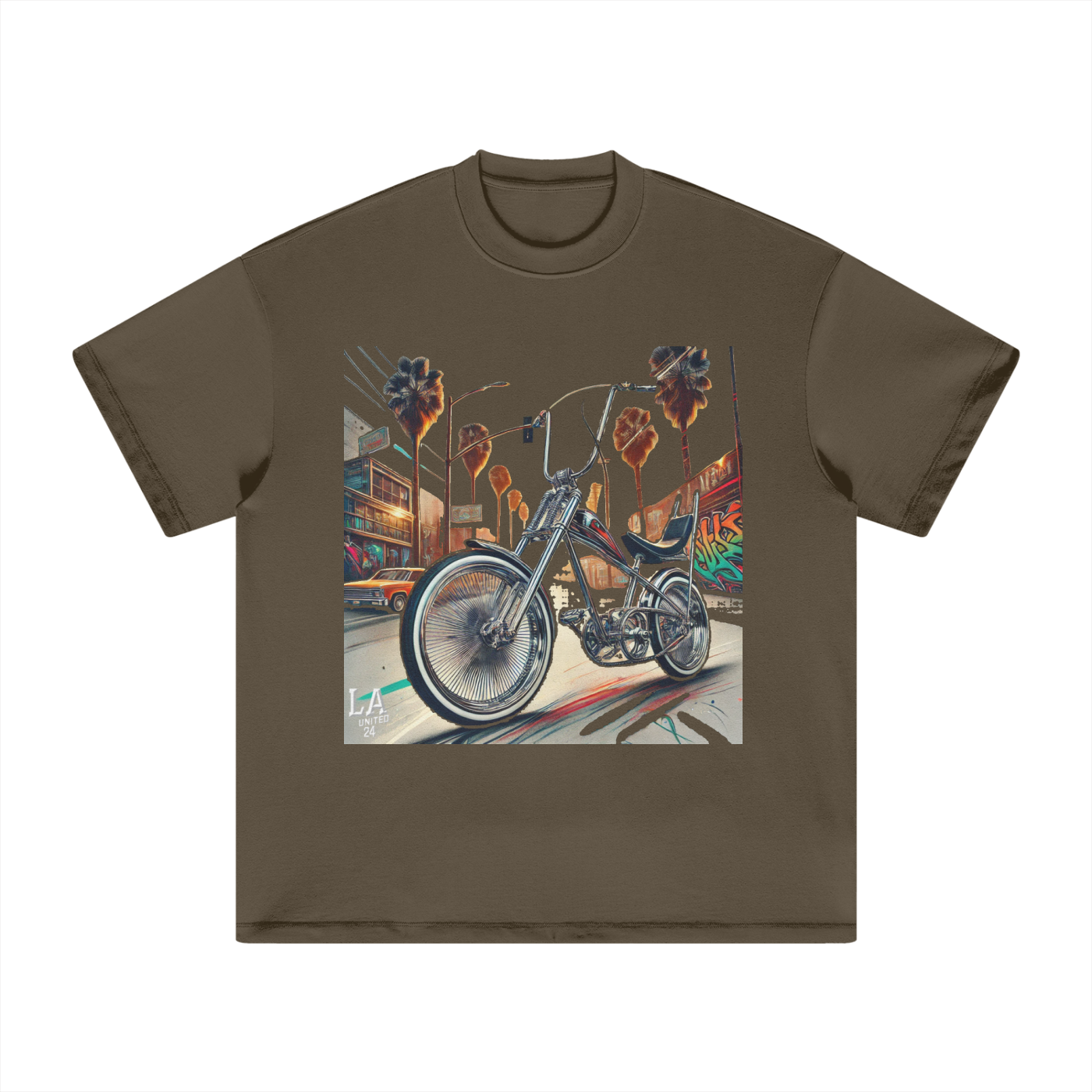LA BIKE -Heavyweight T-Shirt