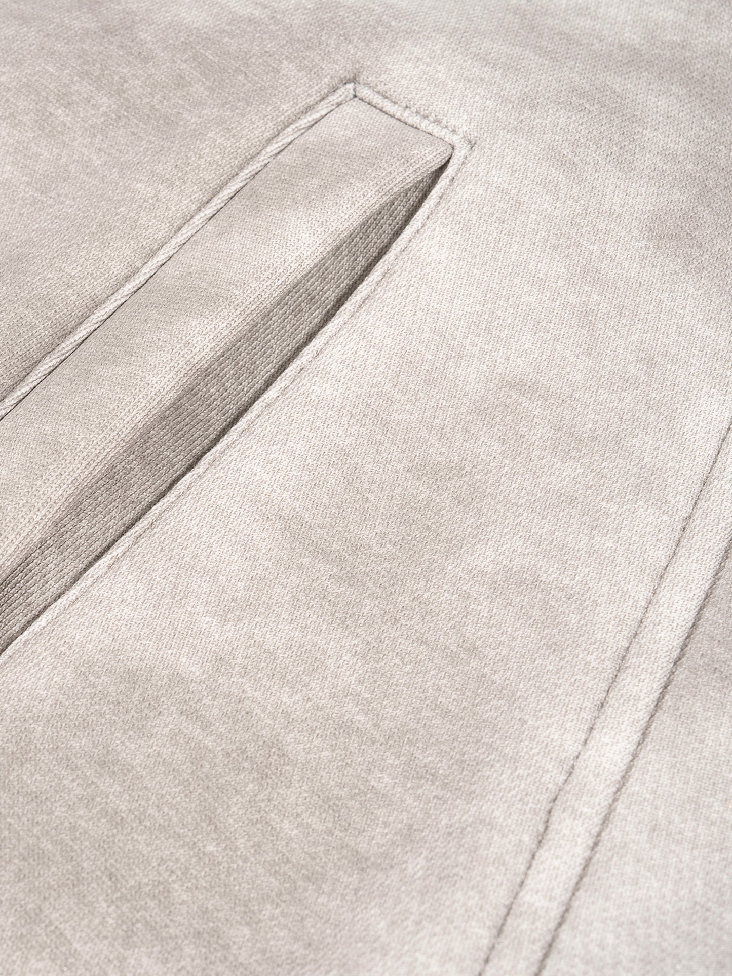 MOTISON -Dirty Washed Boxy Zip Hoodie