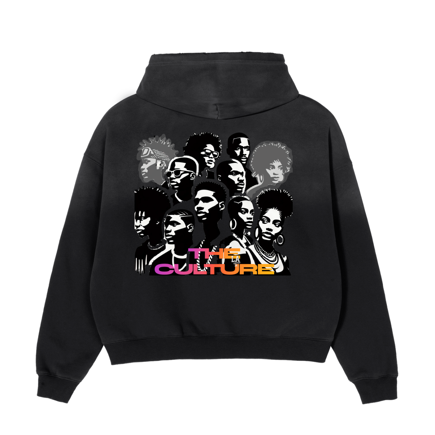 CULTURE -Sunfade Boxy Hoodie