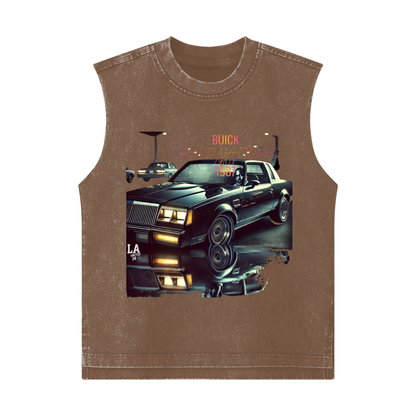 KINGNX -Snow Washed Kids' Tank Top