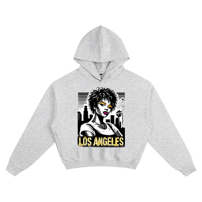 QUEEN -Sunfade Boxy Hoodie