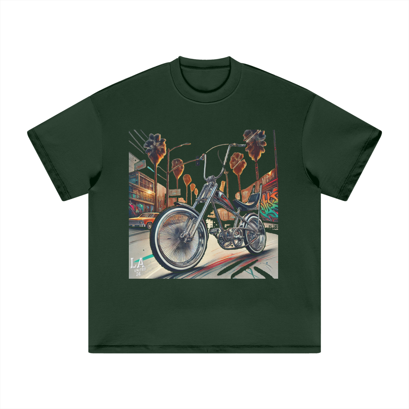 LA BIKE -Heavyweight T-Shirt