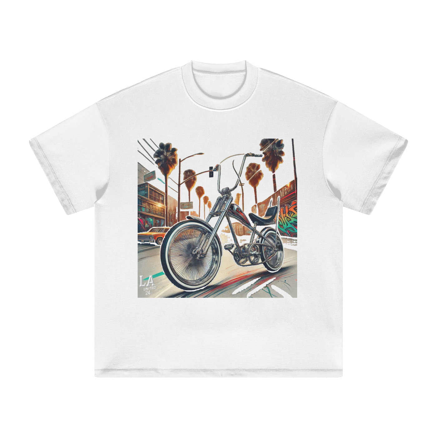 LA BIKE -Heavyweight T-Shirt