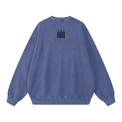 KYOUNG -Acid Wash Oversize Sweatshirt