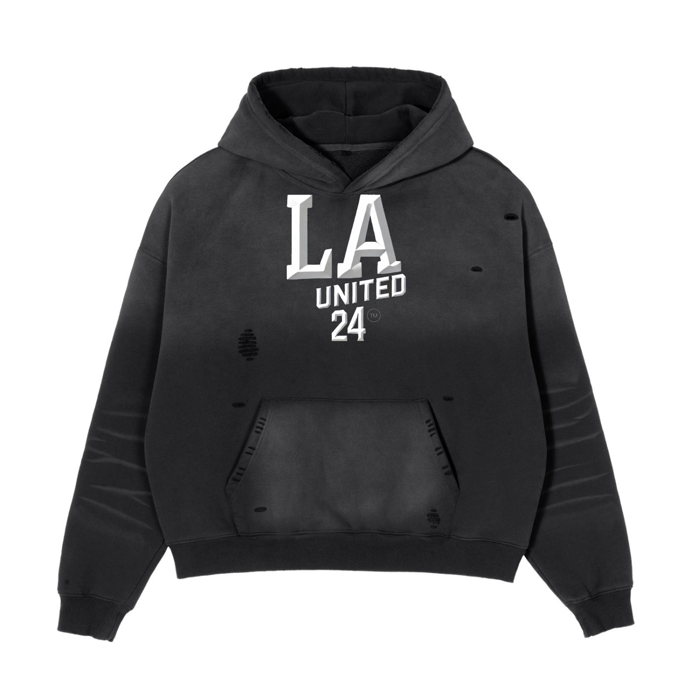 LAUNITED -Sunfade Boxy Hoodie