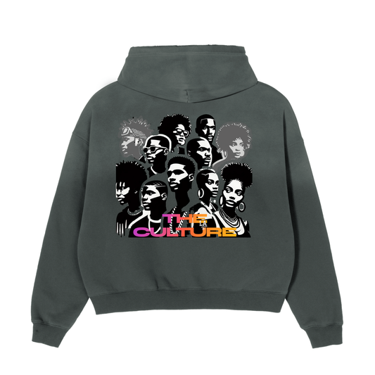 CULTURE -Sunfade Boxy Hoodie