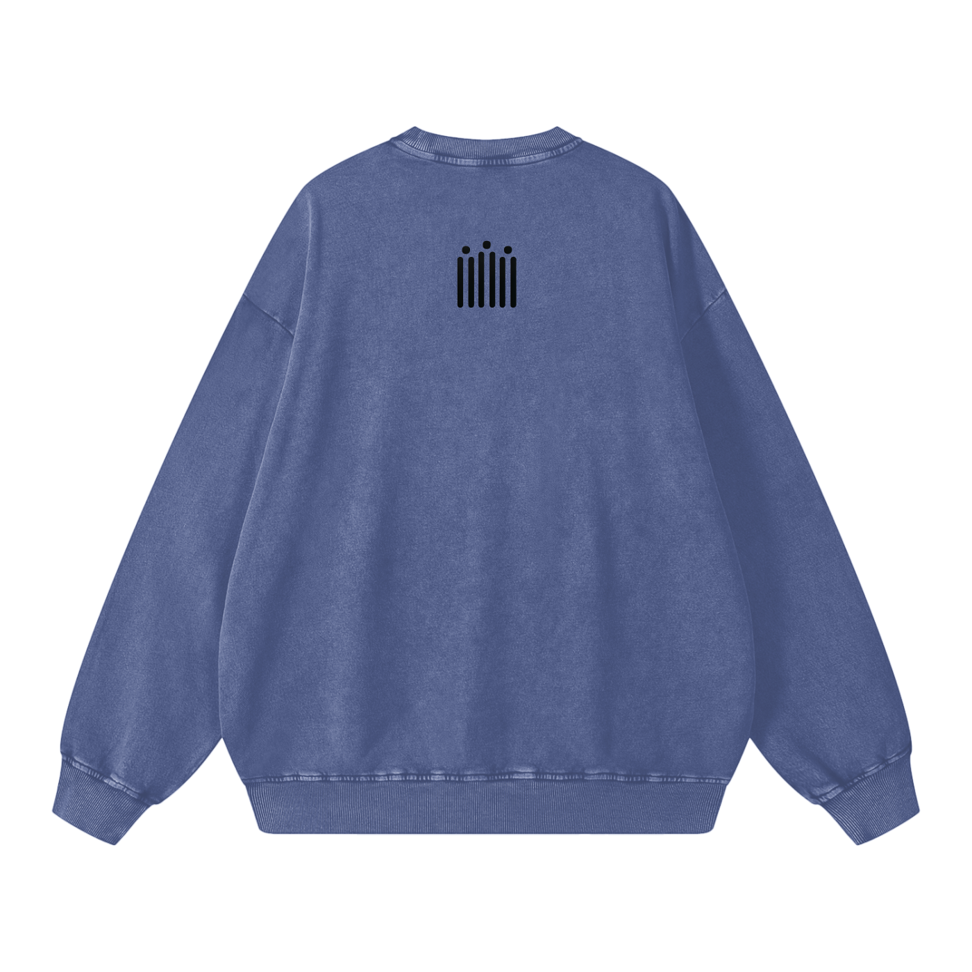 KOVHOE -Acid Wash Oversize Sweatshirt