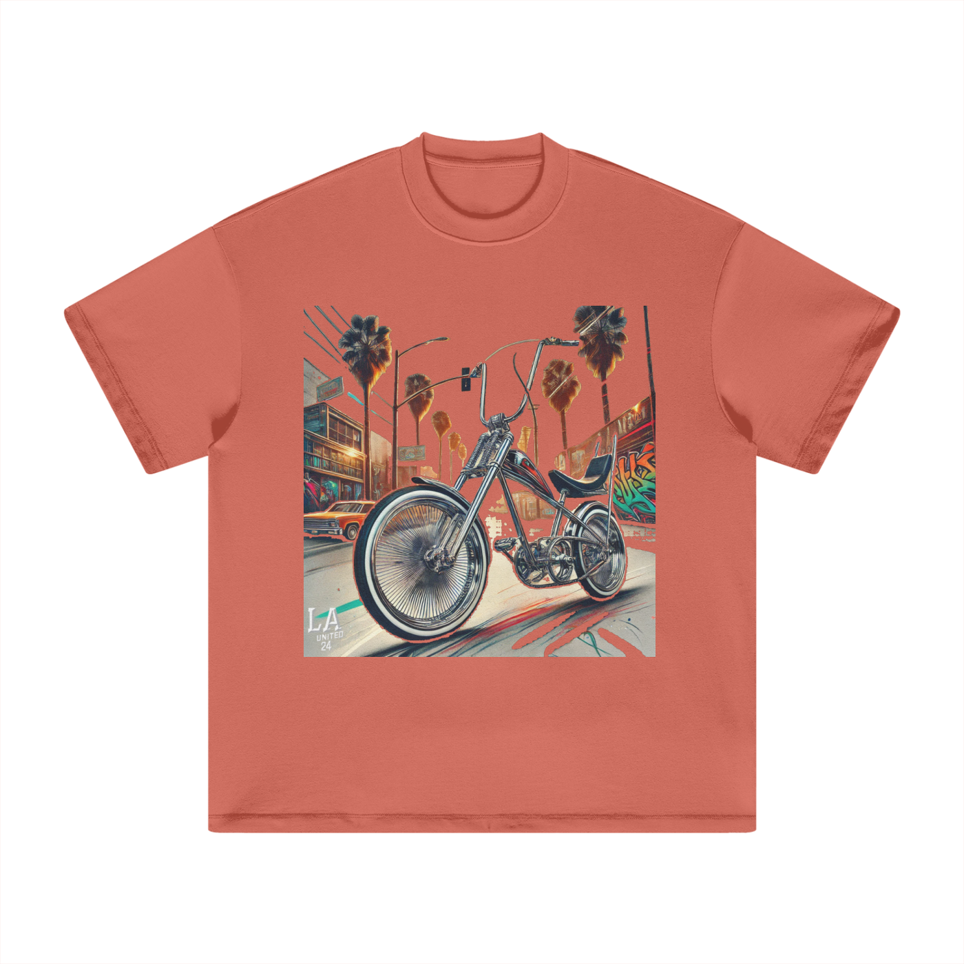 LA BIKE -Heavyweight T-Shirt