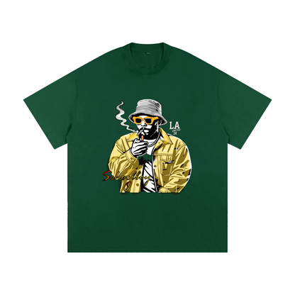 QSMOKING -Loose Fit T-Shirt