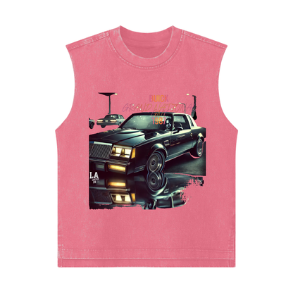 KINGNX -Snow Washed Kids' Tank Top