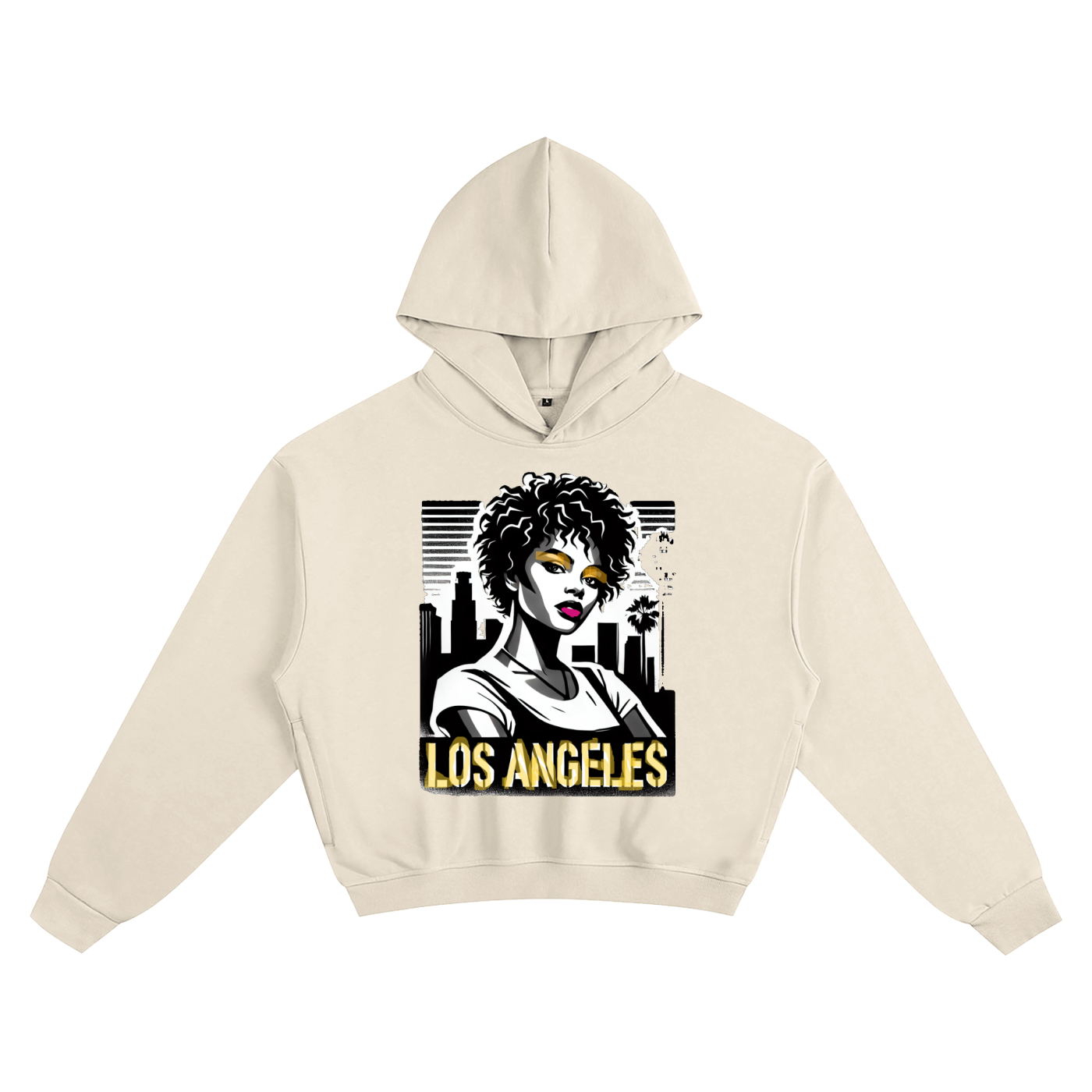 QUEEN -Sunfade Boxy Hoodie