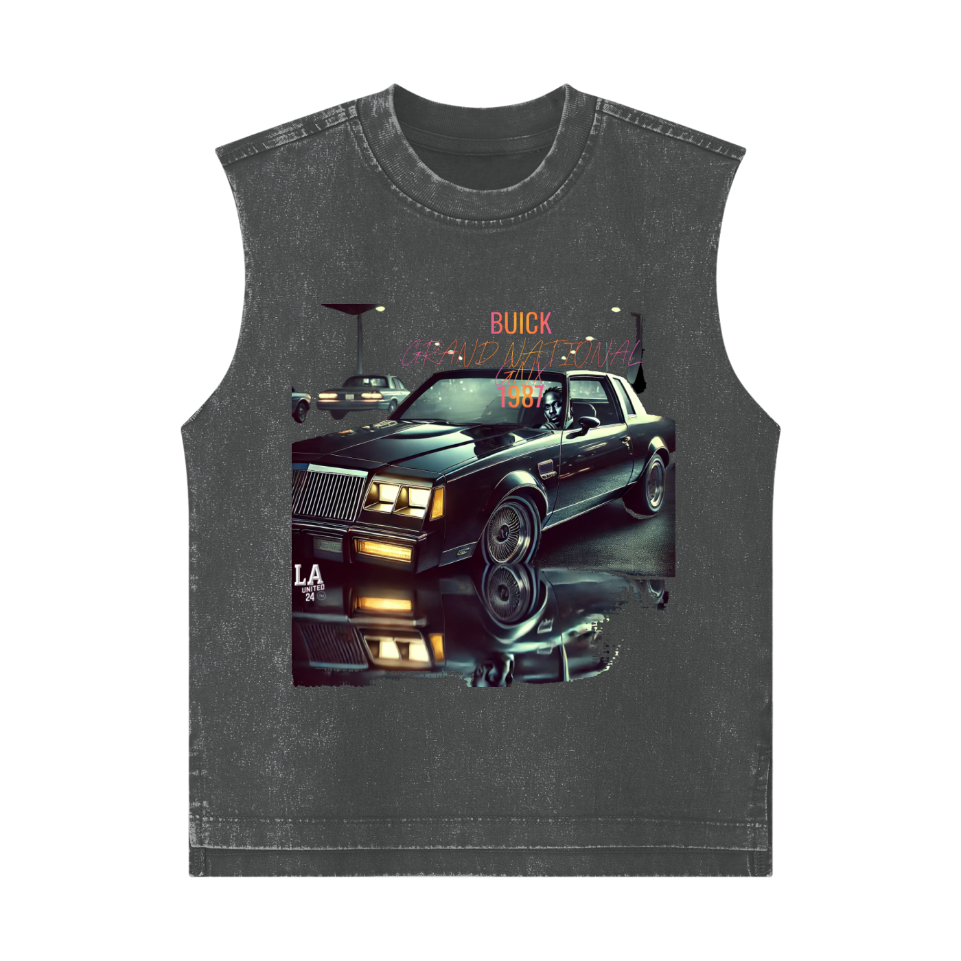 KINGNX -Snow Washed Kids' Tank Top