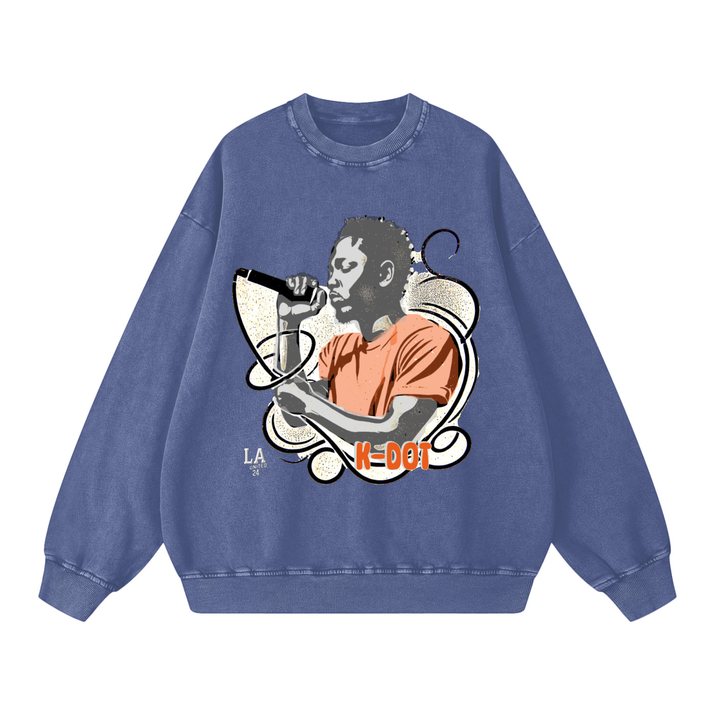 KYOUNG -Acid Wash Oversize Sweatshirt