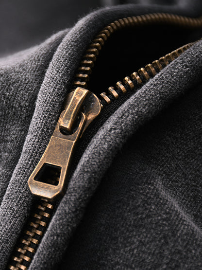 KFREE -ZIP- Boxy Hoodie