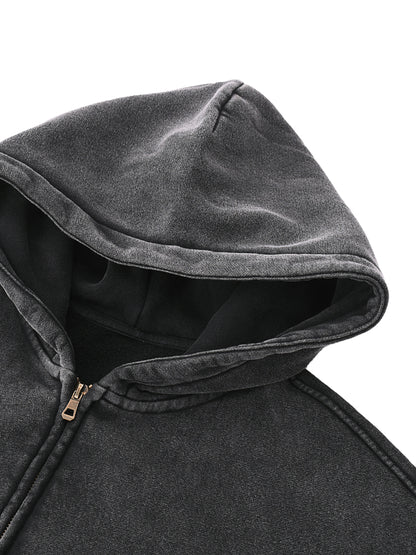 KFREE -ZIP- Boxy Hoodie