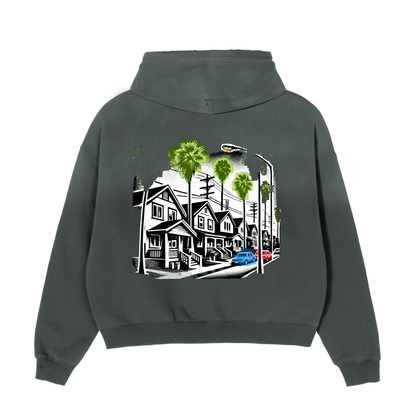 HOOD -Sunfade Boxy Hoodie