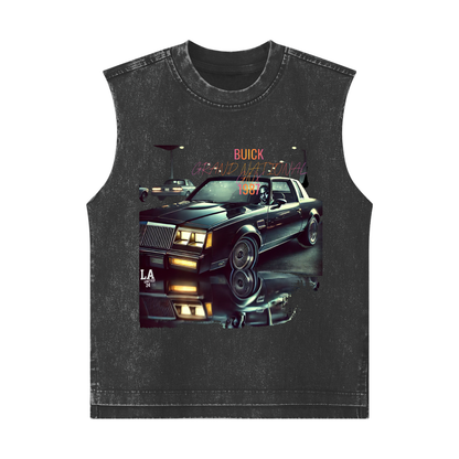 KINGNX -Snow Washed Kids' Tank Top