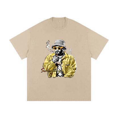 QSMOKING -Loose Fit T-Shirt