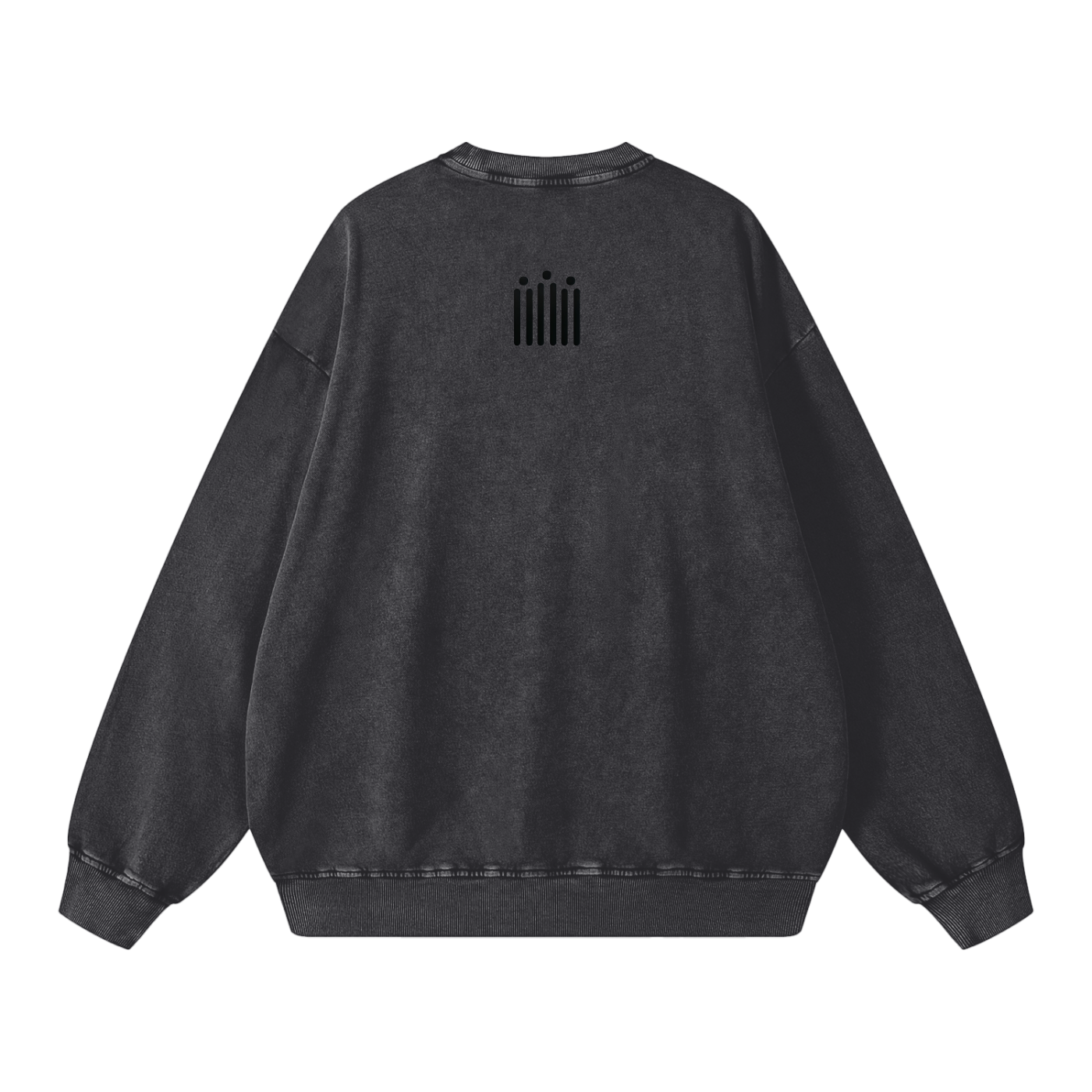 KOVHOE -Acid Wash Oversize Sweatshirt